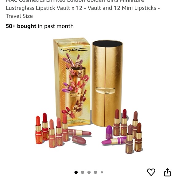 MAC Golden Girls Mini Lipstick Set